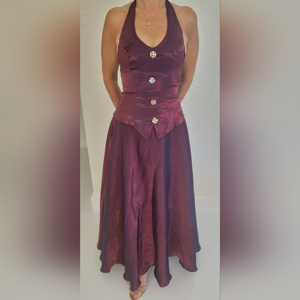 Formal Burgundy dress